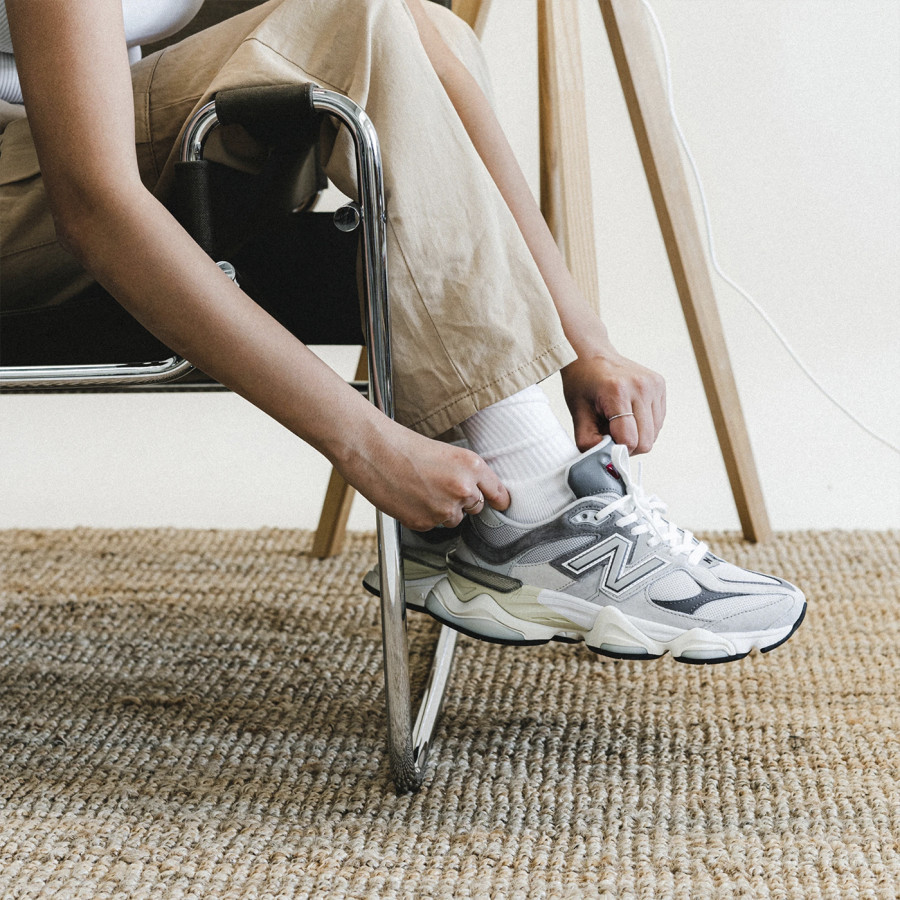 кроссовки New Balance 9060 L.Grey / Grey Wmns