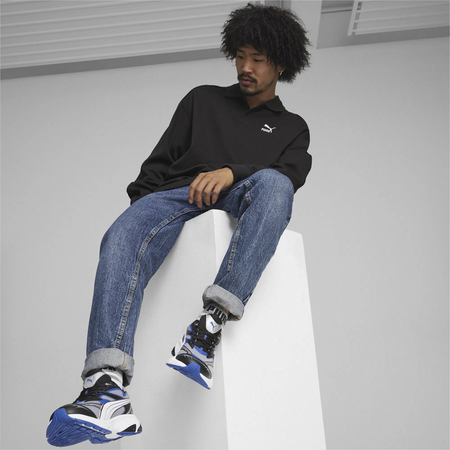 кроссовки Puma Morphic Retro Grey White Blue