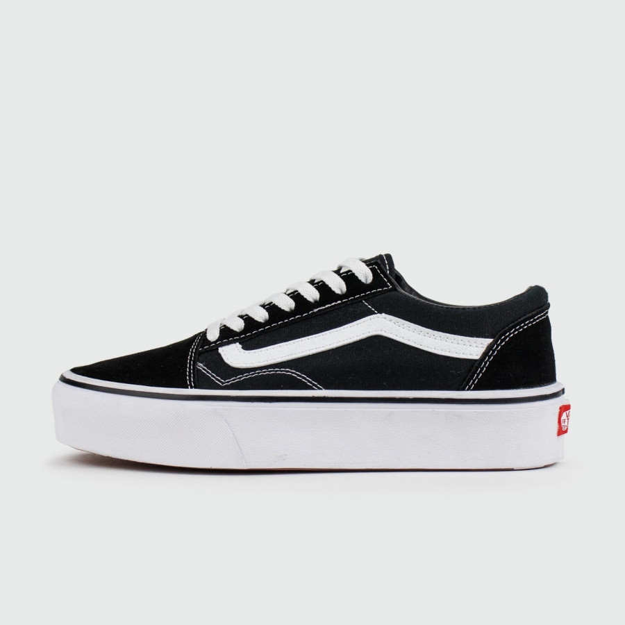 кеды Vans Platform Old Skool Black White