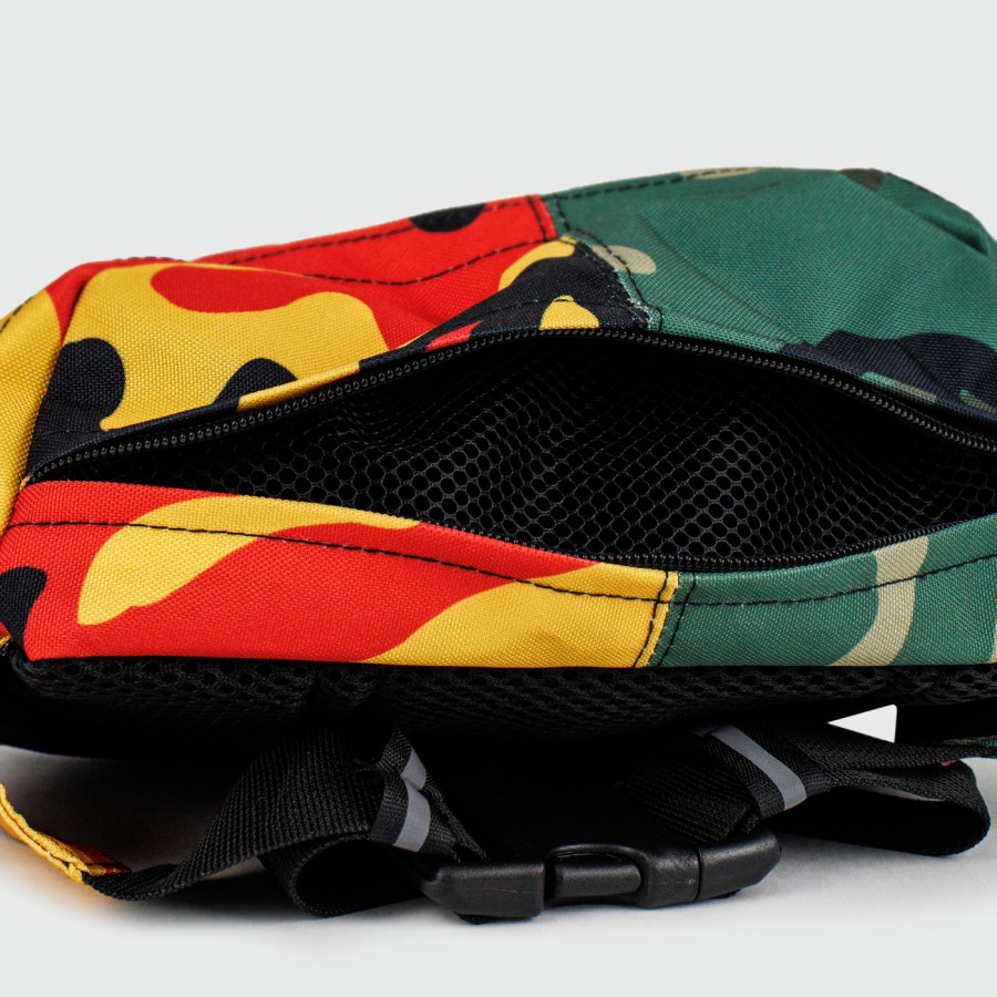 сумка поясная TNF x Supreme Green / Red