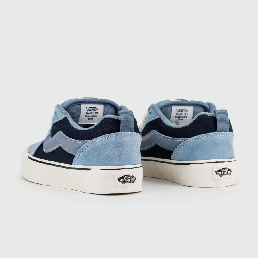кеды Vans Knu Skool Light Blue / White Wmns