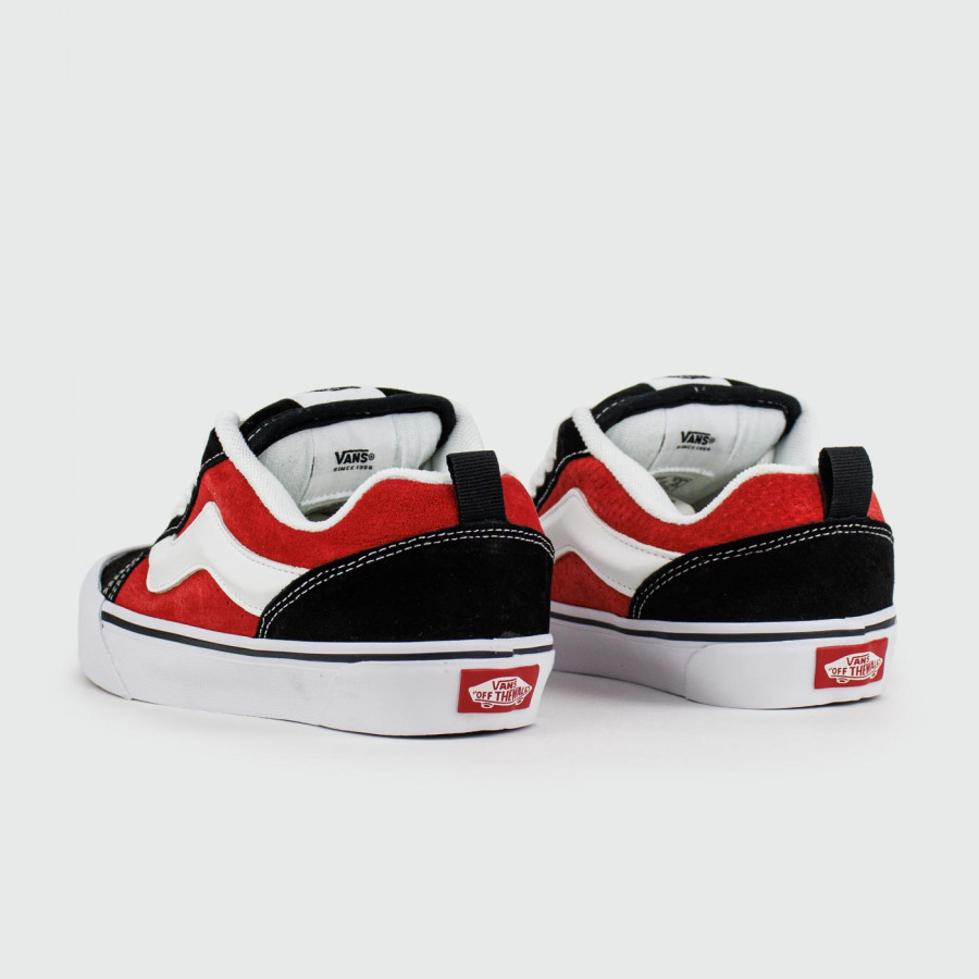кеды Vans Knu Skool Red / Black