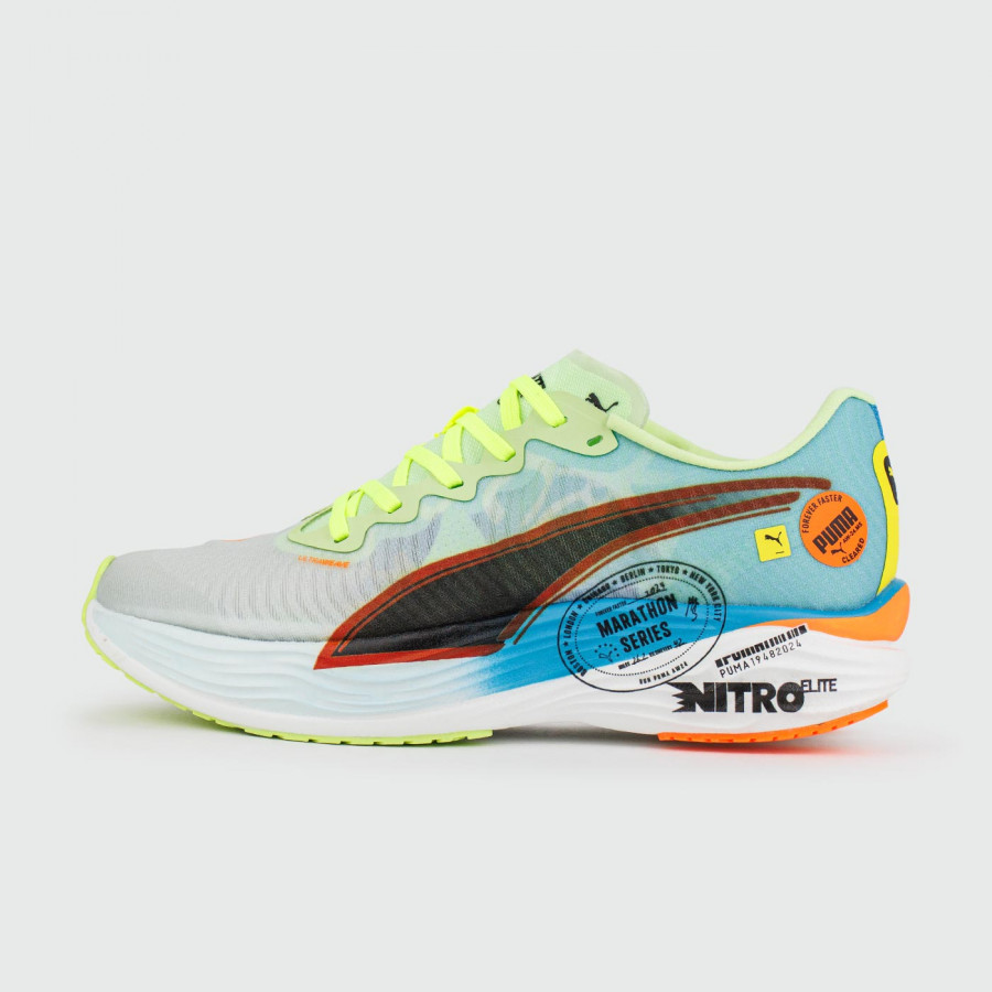 кроссовки PUMA Deviate NITRO Elite 3 Green White