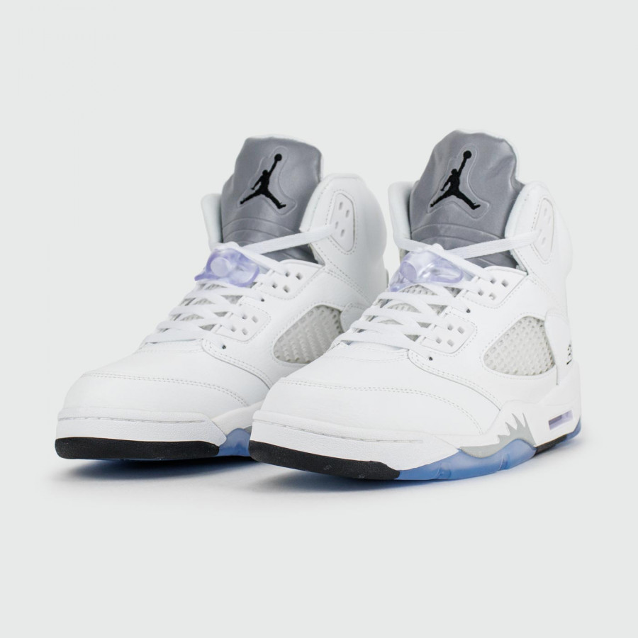 кроссовки Air Jordan 5 White Blue