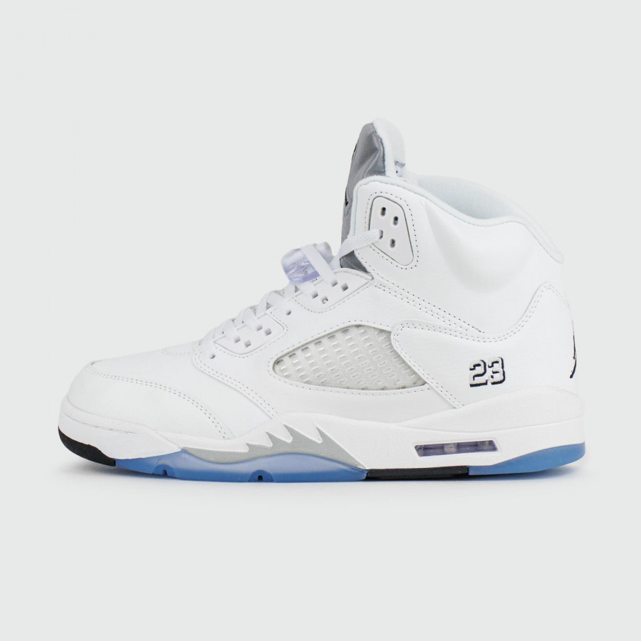 кроссовки Air Jordan 5 White Blue
