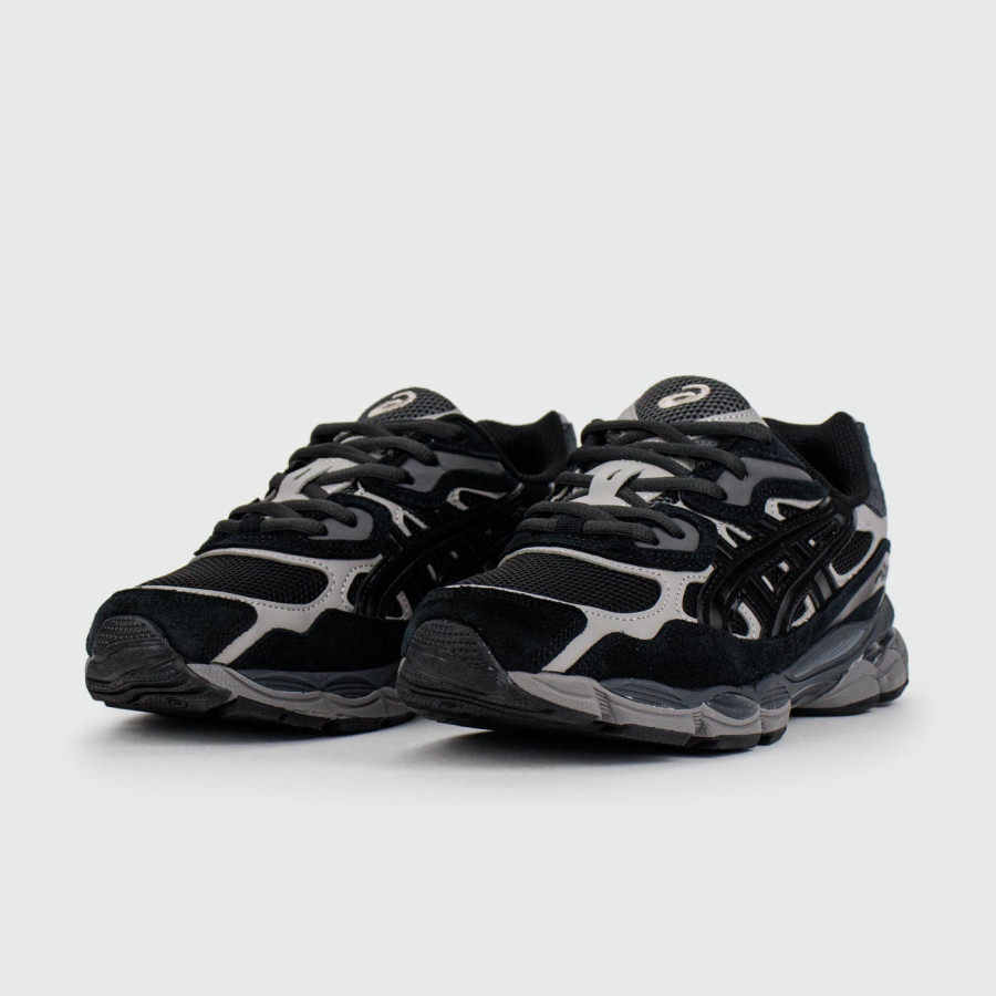 кроссовки Asics Gel-NYC Black Grey new