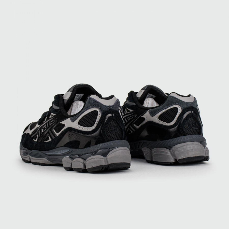 кроссовки Asics Gel-NYC Black Grey new