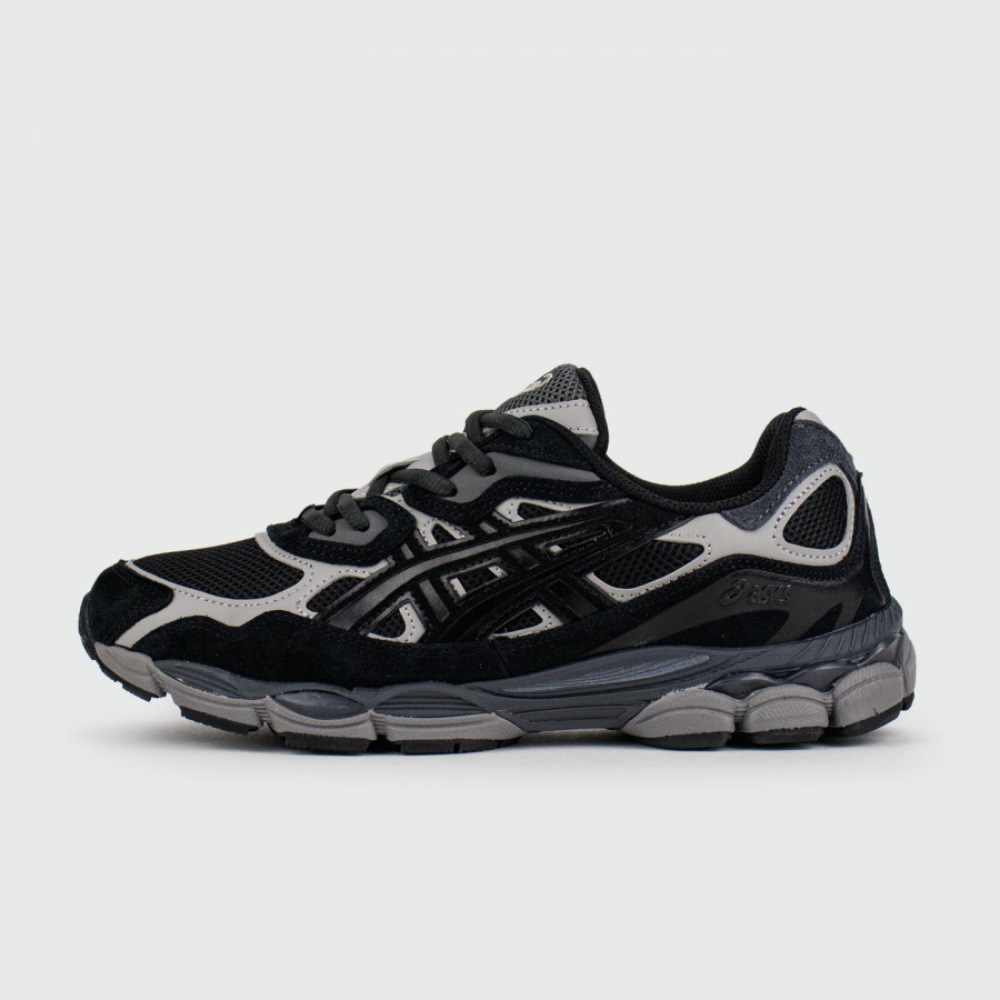 кроссовки Asics Gel-NYC Black Grey new