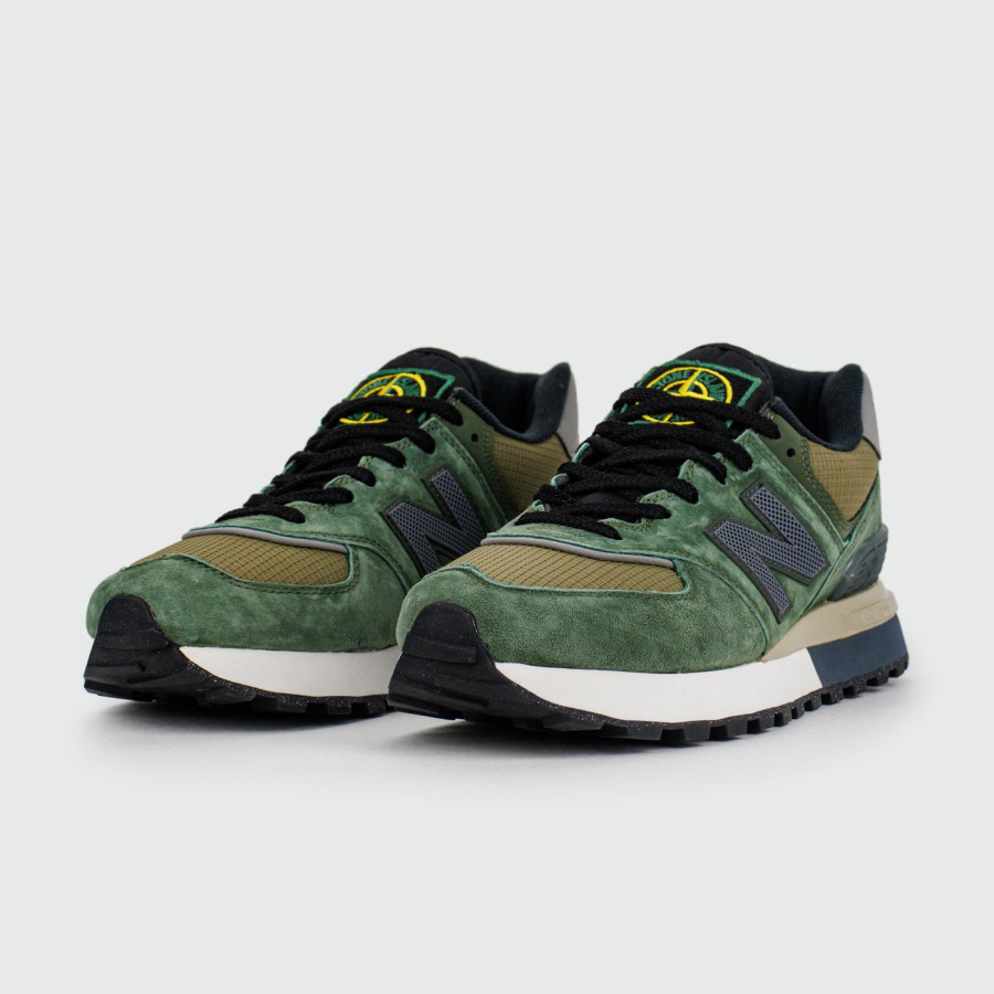 кроссовки New Balance 574 Legacy x Stone Island Green new
