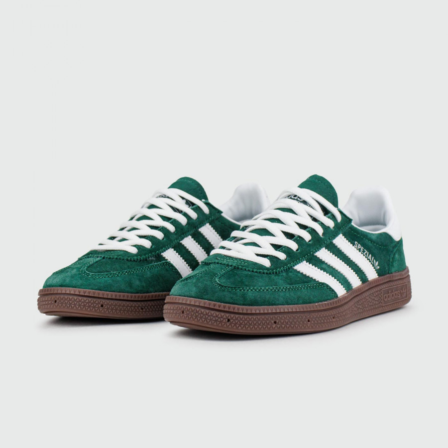 кроссовки Adidas Spezial Green / Gum Wmns