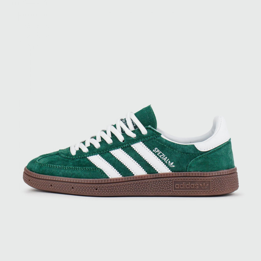 кроссовки Adidas Spezial Green / Gum Wmns