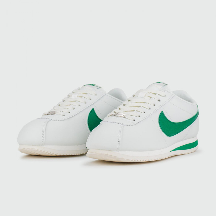 кроссовки Nike Cortez Classic Leather White Green