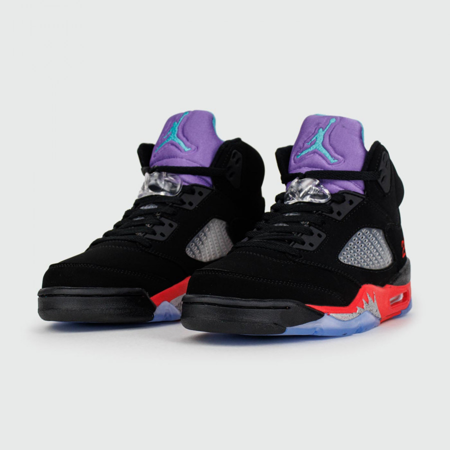 кроссовки Air Jordan 5 Black Red