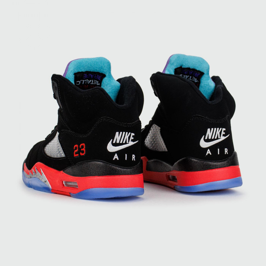кроссовки Air Jordan 5 Black Red