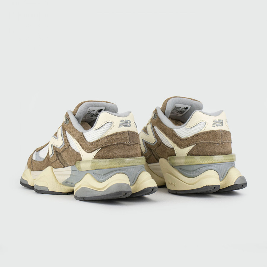 кроссовки New Balance 9060 Brown White Wmns