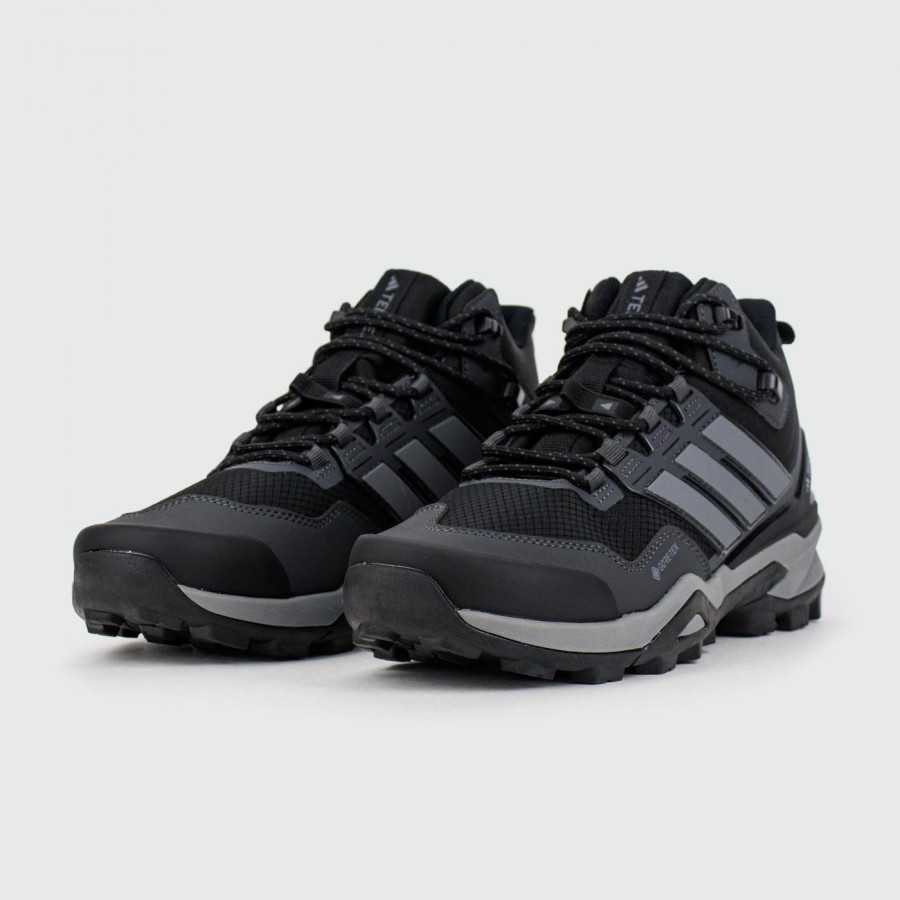 ботинки Adidas Terrex AX4 Mid Grey Black Thermo