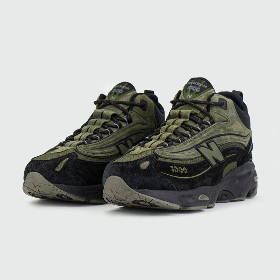 кроссовки New Balance 1000 Green Black Thermo