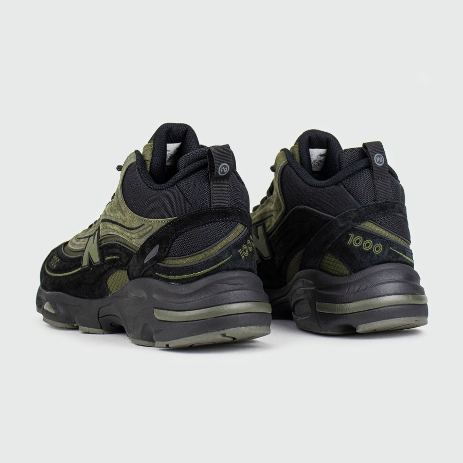 кроссовки New Balance 1000 Green Black Thermo