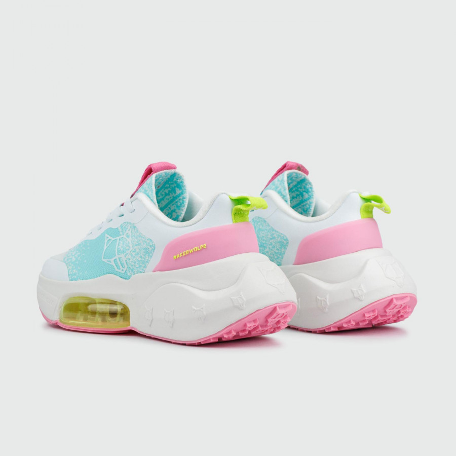 кроссовки Naked wolfe White Pink