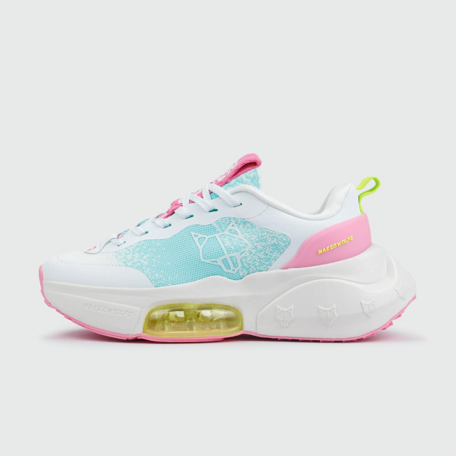 кроссовки Naked wolfe White Pink
