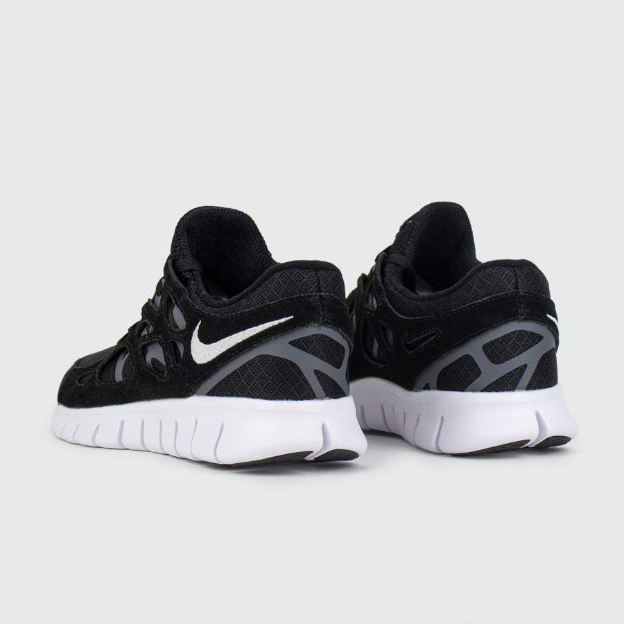 кроссовки Nike Free Run +2 Black White
