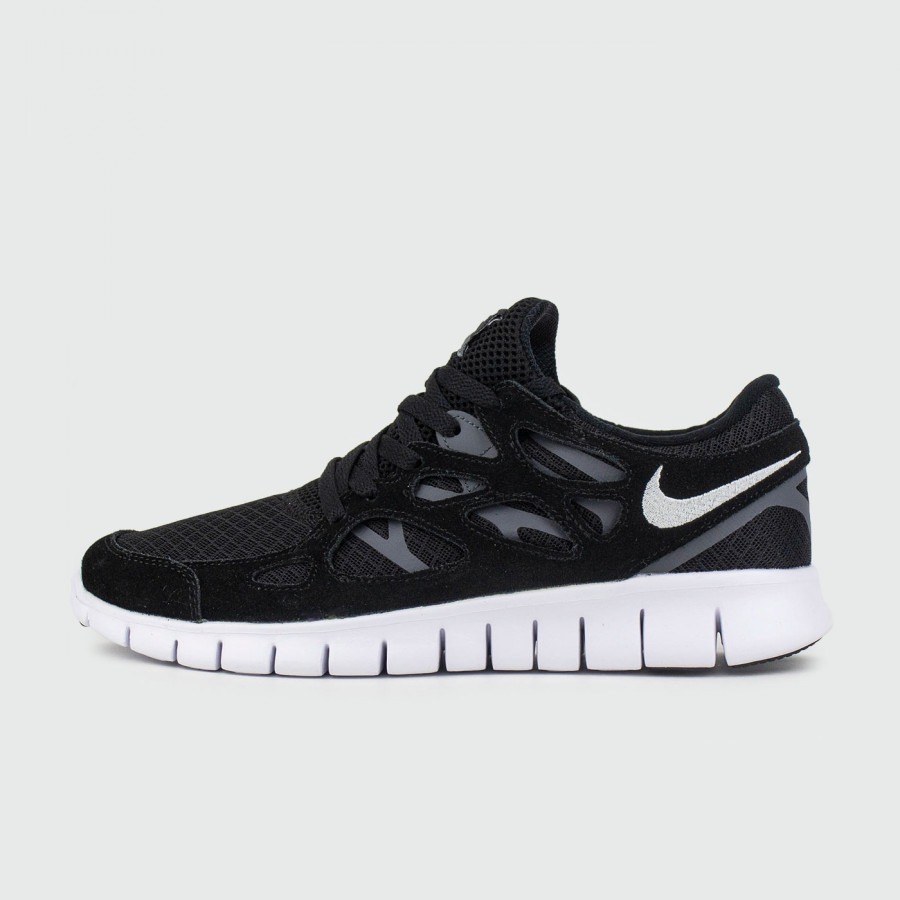 кроссовки Nike Free Run +2 Black White