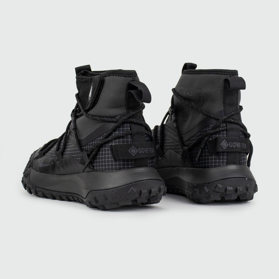 кроссовки Nike ACG Mountain Fly Mid Grey Black with Fur