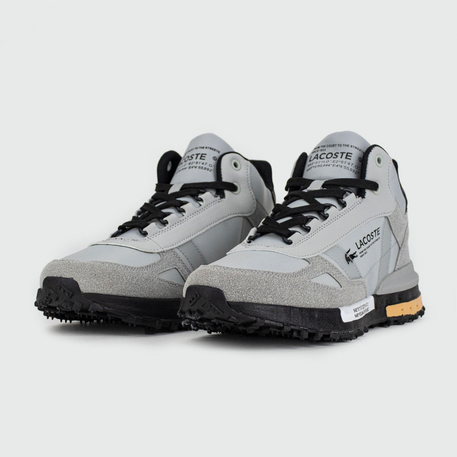 кроссовки Lacoste Elite Active 224 Mid Grey Black Thermo
