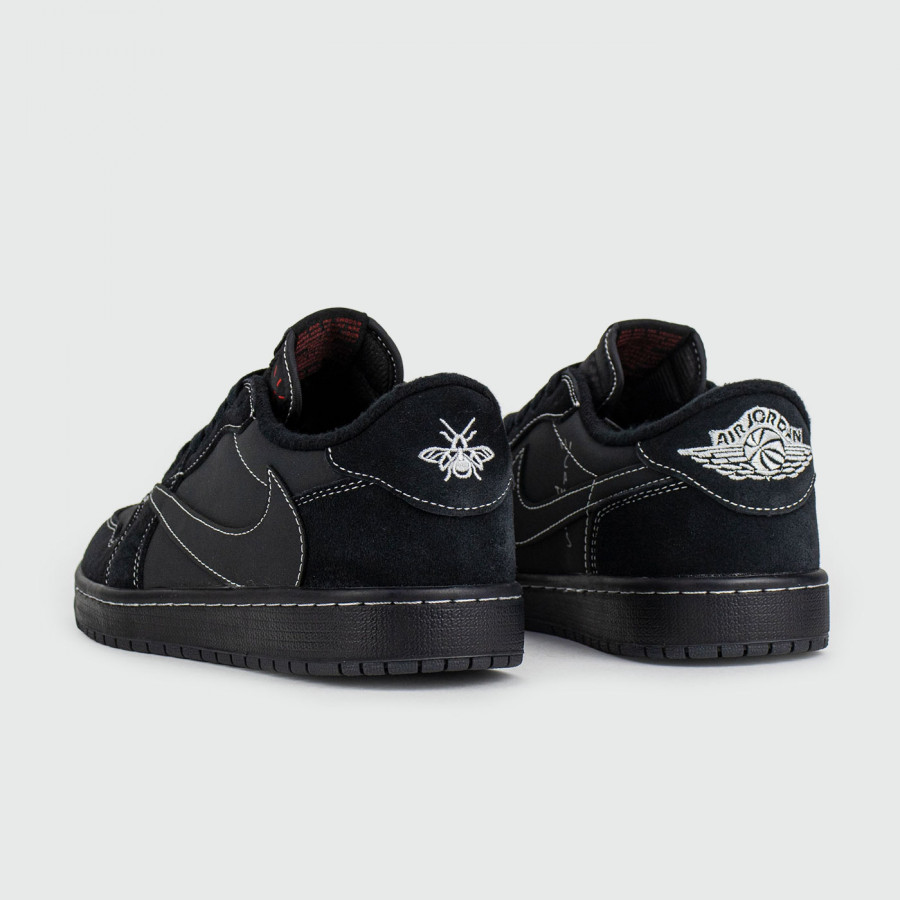 кроссовки Air Jordan 1 Low x Travis Scott Black