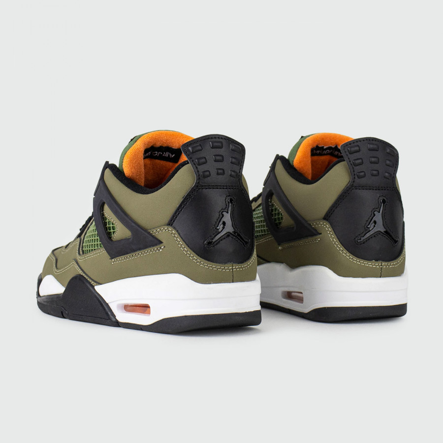 кроссовки Nike Air Jordan 4 Retro Green Black