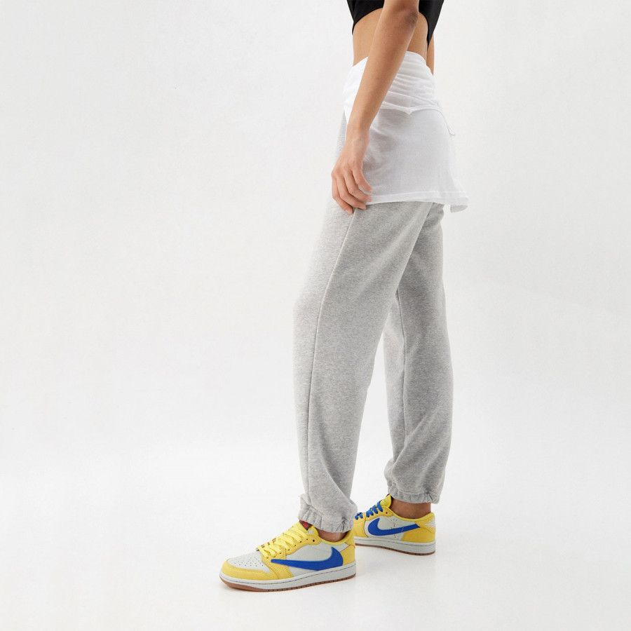 кроссовки Air Jordan 1 Low x Travis Scott Canary Wmns