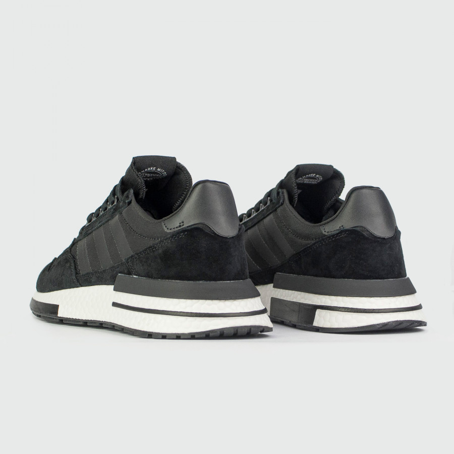кроссовки Adidas ZX 500 Boost Black / White Wmns