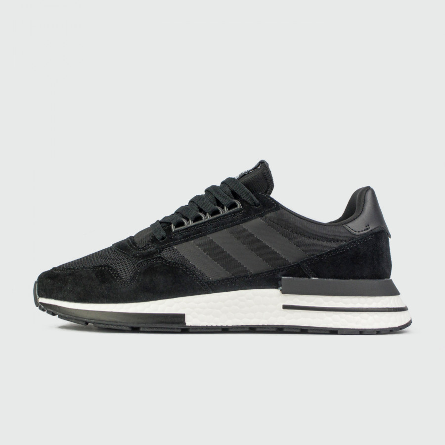 кроссовки Adidas ZX 500 Boost Black / White Wmns