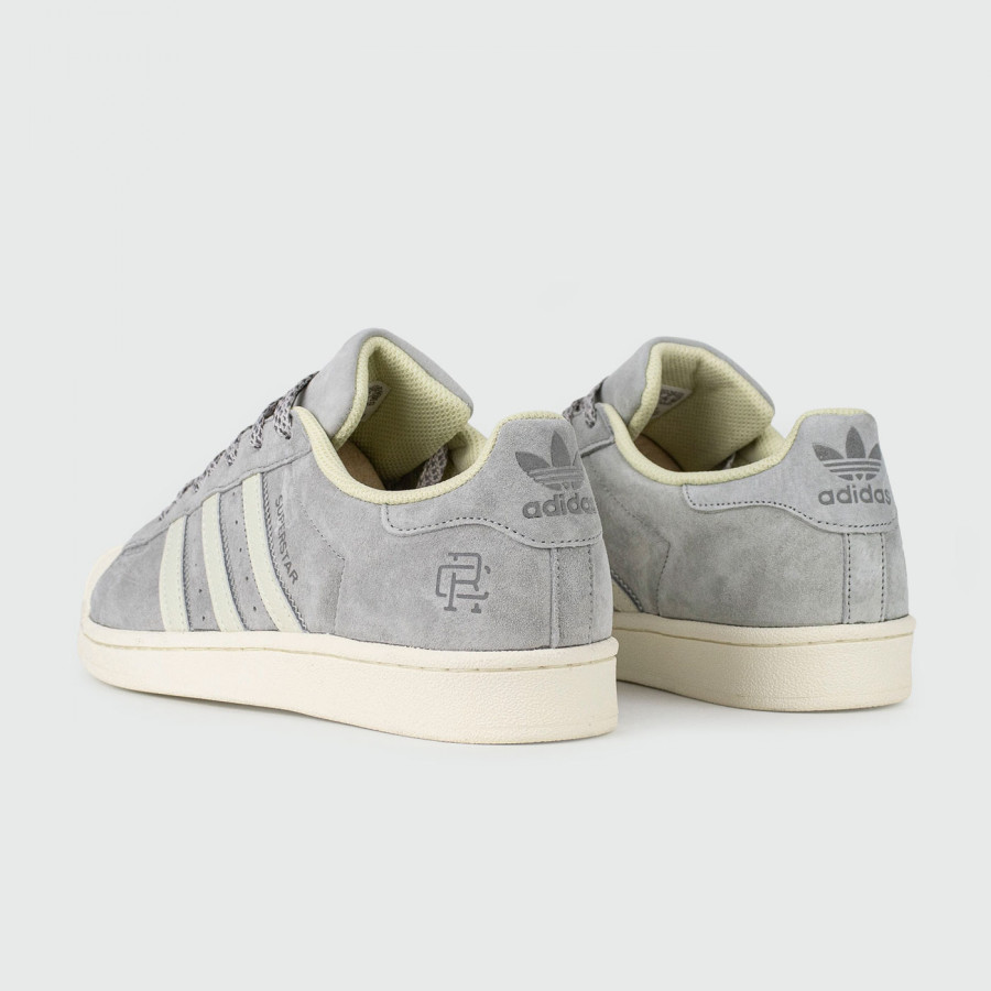 кроссовки Adidas Superstar x RC Grey Suede