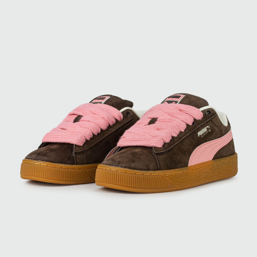 кроссовки Puma Suede XL Brown Peach Wmns