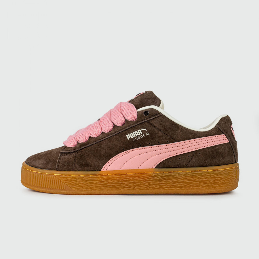 кроссовки Puma Suede XL Brown Peach Wmns