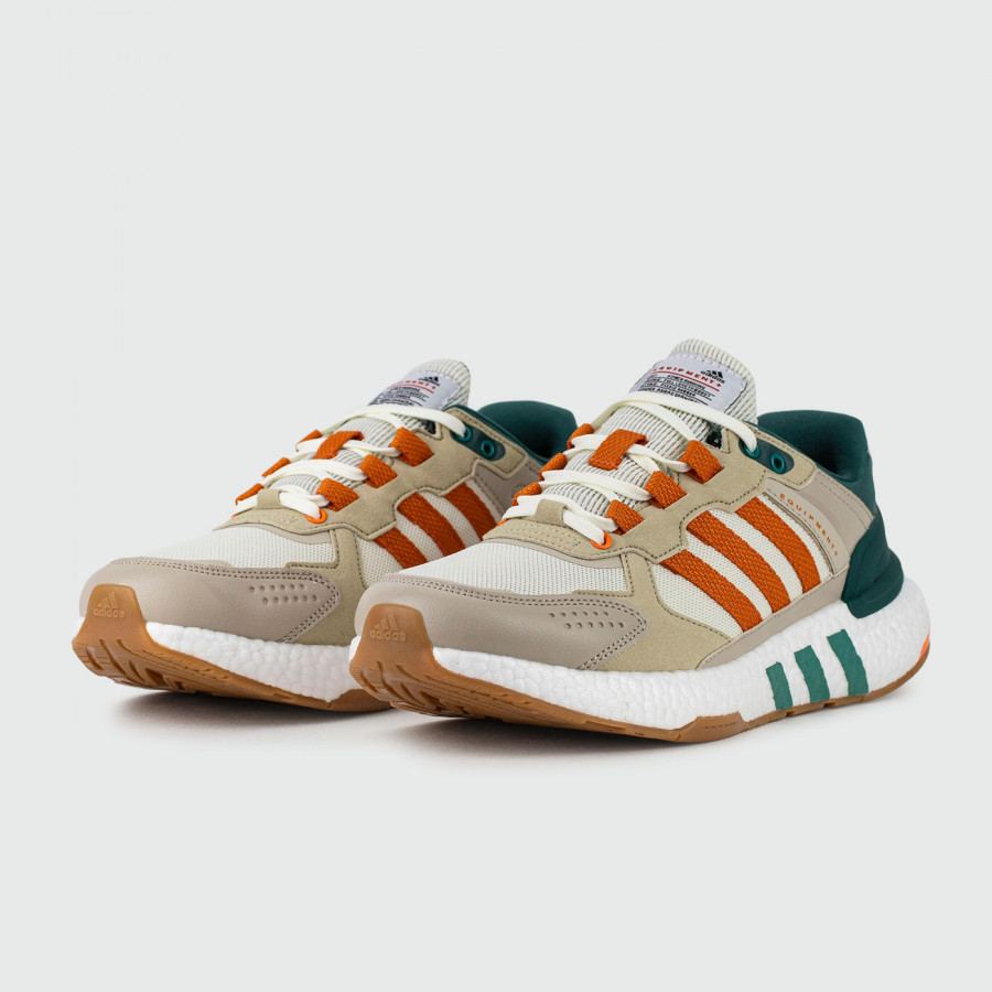 кроссовки Adidas Equipment+ Gray Orange Green