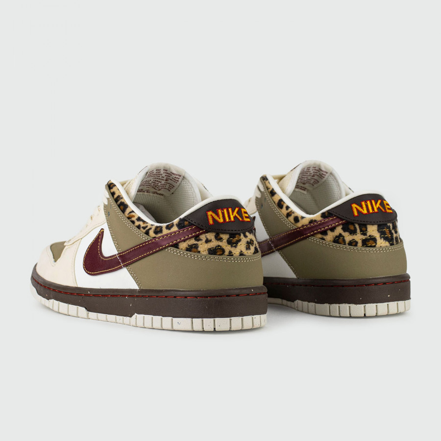 кроссовки Nike Dunk Low Khaki Leopard