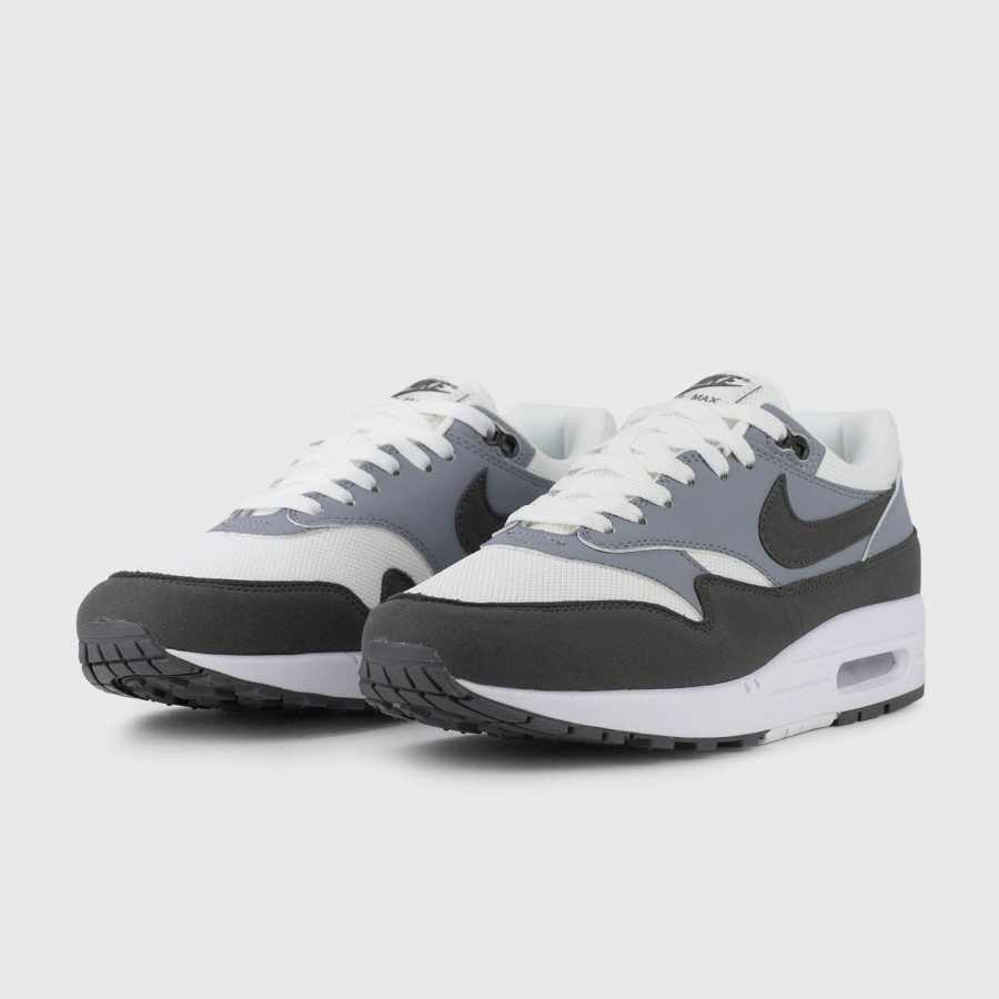 кроссовки Nike Air Max 1 White Grey
