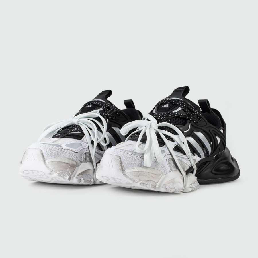 кроссовки Adidas Vento XLG Deluxe White Black