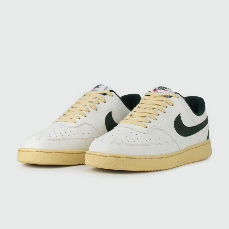 кроссовки Nike Court Vision Low Sail Pro Green