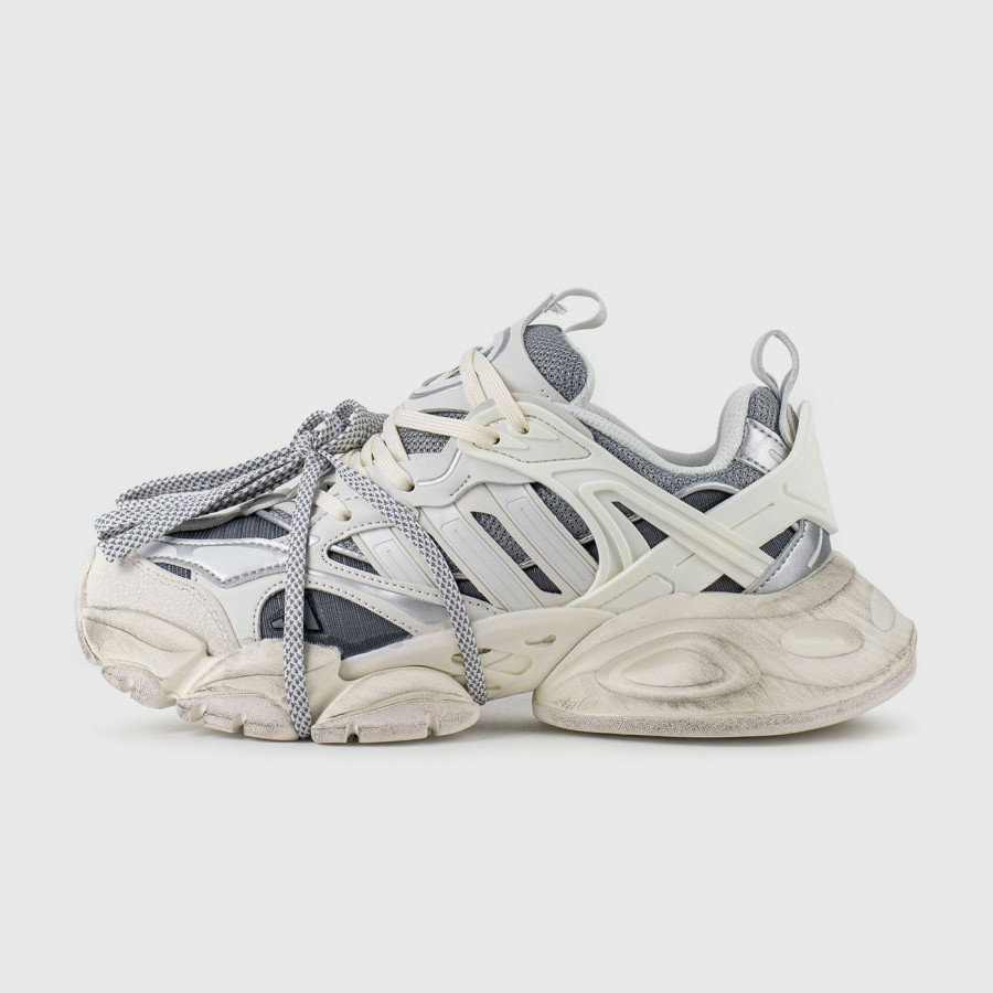 кроссовки Adidas Vento XLG Deluxe White Silver Metallic