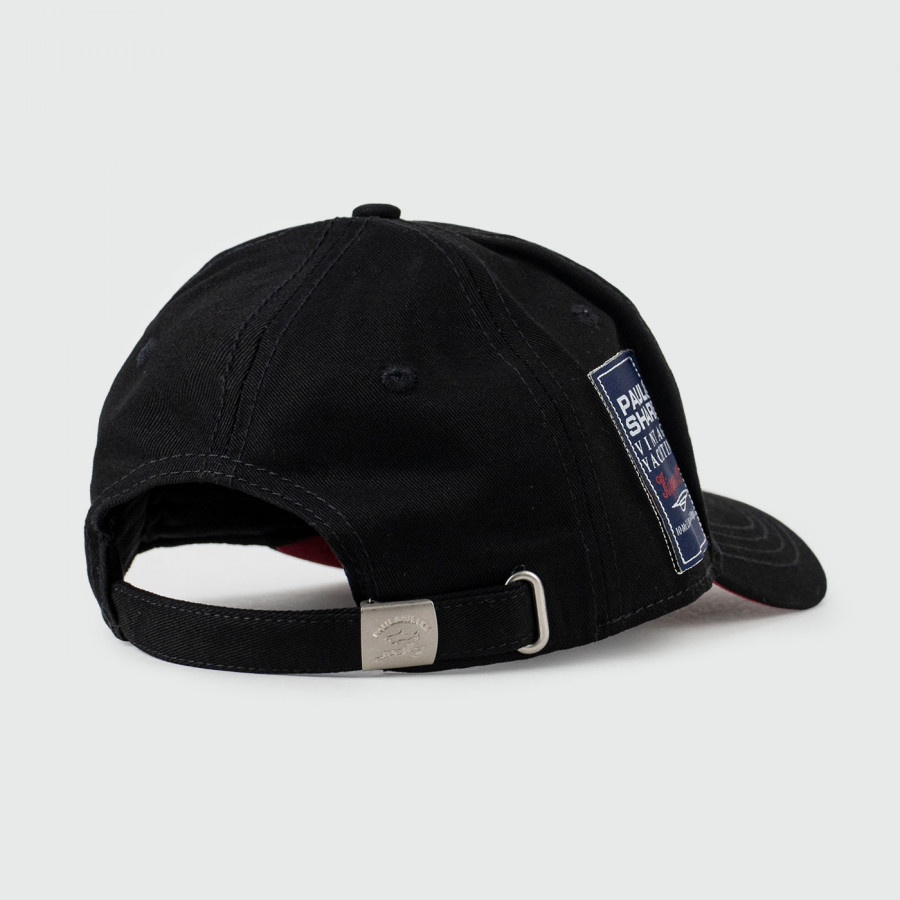 кепка Paul & Shark 2 patch Black